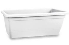 FIORIERA RETT ANTHEA BRONZO 80 CM