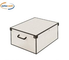 CONTENITORE MULTIUSO IN CARTONE FANTASIA WITHE MUSK