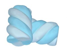 MARSHMALLOW A TRECCIA BIANCO AZZURRO 1 KG