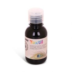 FLACONE TEMPERA TEXTIL NERO ml. 125