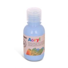 FLACONE TEMPERA ACRILICO AZZURRO CIELO ml. 125