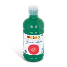 TEMPERA BRILLANTE IN FLACONE 500ml VERDE SCURO PRIMO BASE