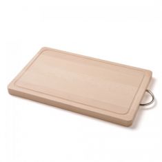 TAGLIERE IN LEGNO FAGGIO CON MANICO PLASTICA CM. 37X23XH. 2