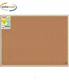 LAVAGNA IN SUGHERO CON BORDO LEGNO 90 X 120 CM