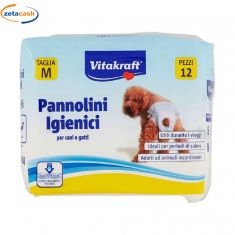 PANNOLINI IGIENICI 12 PEZZI TAGLIA M