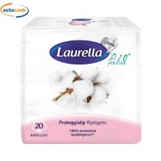 LAURELLA ASSORBENTI BIO COTONE PROTEGGISLIP, 20 PEZZI