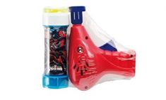 PISTOLA SPARA BOLLE DI SAPONE SPIDEMAN CON RICARICA DA 60 ML