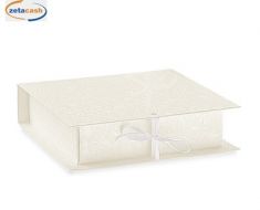 CONF 10 BOOK HARMONY BIANCO CARTONCINO 22X16X6CM