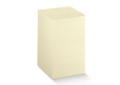 SCATOLA IN CARTONE AVORIO 12X12 H29 5 PEZZI
