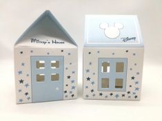 SCATOLA CASETTA MICKEY 55X55X50MM 10 PEZZI