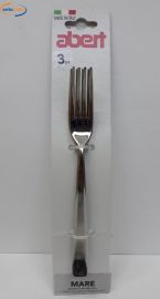 FORCHETTA TAVOLA IN ACCIAIO 3 PEZZI