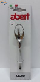 CUCCHIAINO MOKA IN ACCIAIO 6 PEZZI ABERT