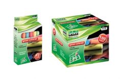 SCATOLA 100 PZ. GESSI COLORATI LEBEZ