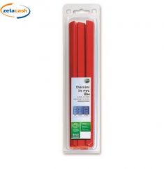 DORSINI ROSSI IN PVC 6mm 10 PEZZI