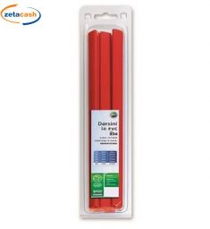 DORSINI ROSSI PVC 10 PEZZI 15mm