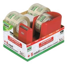 DISPENSER PER NASTRO ADESIVO CON 5 NASTRI