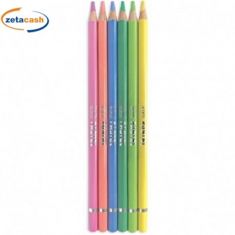 MATITE COLORATE PASTEL 6 PEZZI LEBEZ