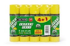 SET 5 COLLE STICK 35 GR. NON TOSSICO