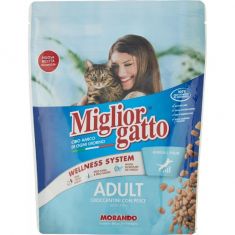 MIGLIOR GATTO CROCCANTINI CON PESCE ADULT 400GR.