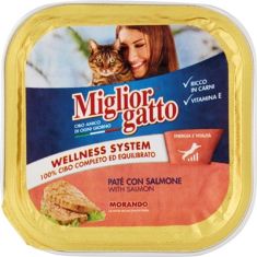 VASCHETTA MIGLIOR GATTO AL SALMONE 100 GR