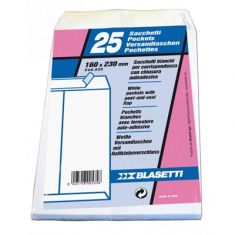 BUSTE BIANCHE 25 PZ. PER CORRISPONDENZA 160X230mm