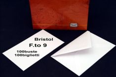 BUSTA BIANCA CON BIGLIETTO 100 PZ 14X9