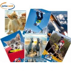 QUADERNO MAXI FOGLIO A4 A QUADRETTI MEDI DA 5 MM