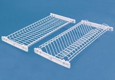 GRIGLIA PER PENSILI PLASTICA CON SUPPORTO CM 86 BIANCO