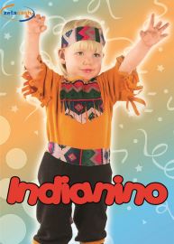 COSTUME INDIANINO 3\4 ANNI