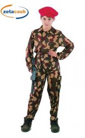 COSTUME MILITARE TAGLIA L