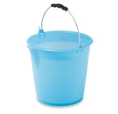 SECCHIO CON BECCO 9 LITRI AZZURRO CON MANICO