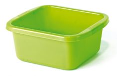 BACINELLA QUADRATA IN PLASTICA VERDE FUTURA CM 30 X 14CM.