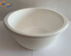 BACINELLA AURORA IN PLASTICA BIANCO.