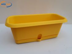 CASSETTA RETTANGOLARE GIALLA 40 CM