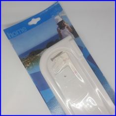 MENSOLA PICCOLA IN PLASTICA BIANCA 30 CM