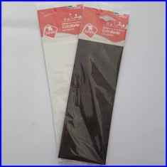 FELTRINI AUTOADESIVI CM. 10 X 25 NERO