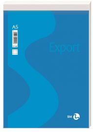 BLOCK NOTES EXPORT 15X21 CM