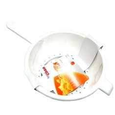 COLAPASTA BIANCO IN PLASTICA CON MANICO GUZZINI