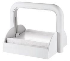 PORTATOVAGLIOLI BIANCO IN PLASTICA GUZZINI