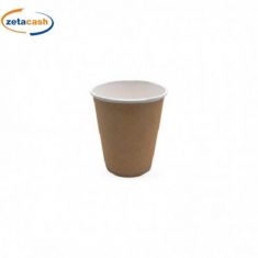 BICCHIERE IN CARTA COMPOSTABILE AVANA 50 PEZZI 160 ML