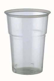 BICCHIERE PLASTICA 50 PEZZI POLIPROPILENE TRASPARENTI