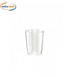 BICCHIERE LIQUORE IN PLASTICA TRASPARENTE 50 PEZZI 50 CC