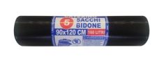 SACCHI BIDONE CATERING 160 LITRI NERO 5 PEZZI