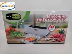 MACCHINA PER SOTTOVUOTO 220-240 V 120W 5 BUSTE SOTTOVUOTO