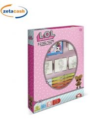 BOX 4 TIMBRI LOL SURPRISE MULTIPRINT