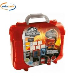 VALIGETTA COLORA E GIOCA 81 PEZZI JURASSIC WORLD