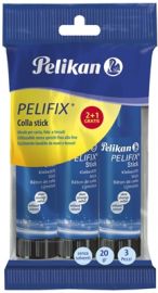 COLLA 20gr STICK 3 PZ. PELIKAN SENZA SOLVENTI