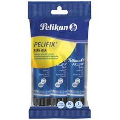 COLLA 40gr STICK 3 PZ. PELIKAN SENZA SOLVENTI