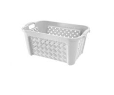 CESTO PORTABIANCHERIA ARIANNA BIANCO