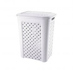 PORTABIANCHERIA ARIANNA 50 LITRI BIANCO